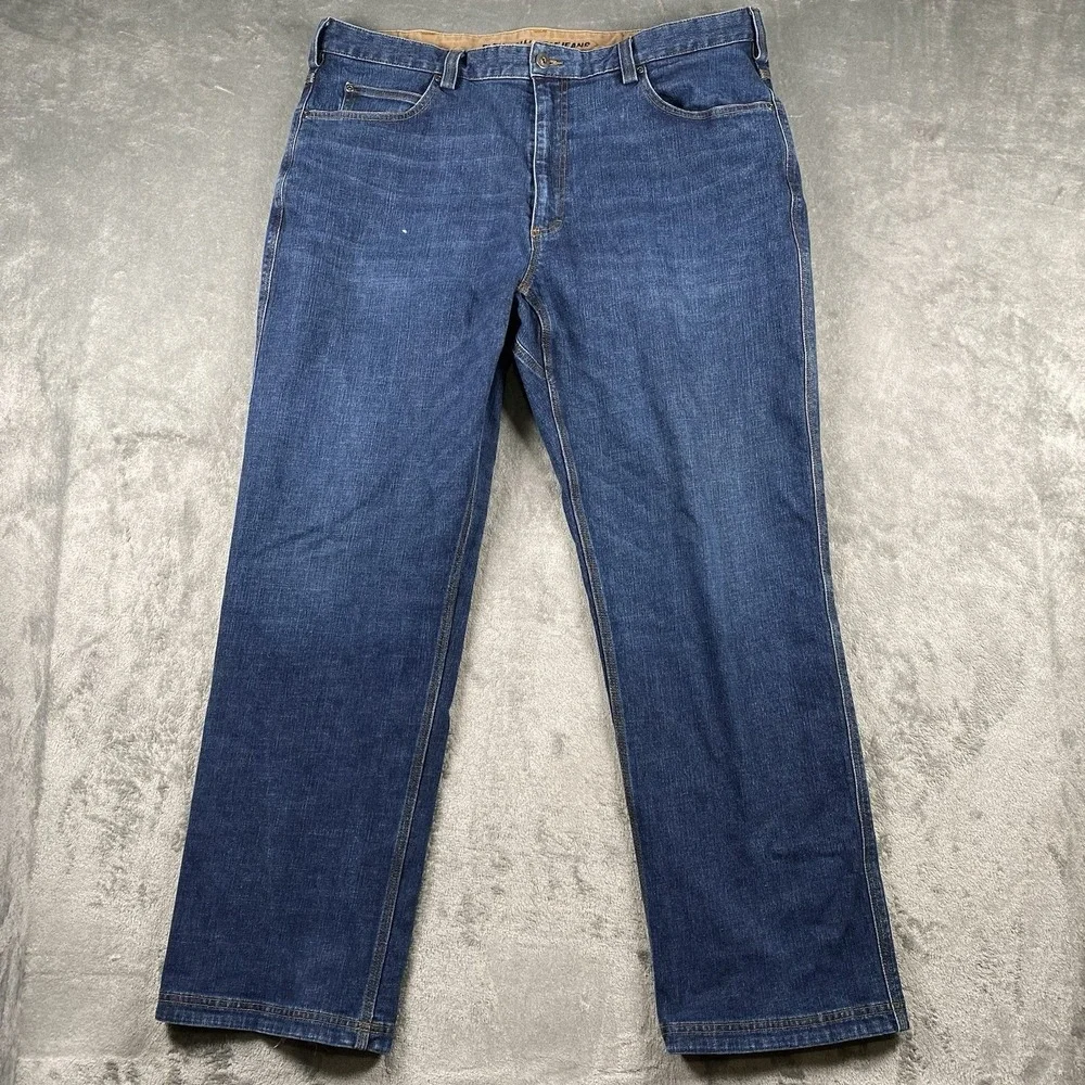Duluth Trading Jeans Mens Size 40x32 (fit 40x30) Flex Ballroom Relaxed Fit Denim